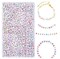 Making 1500 Pieces of 4x7mm Alphabet Beads for Bracelets Friendship Bracelet Letters for Crafts (1500 Colourful Letter White Bead) Acrylic Heart Beads for Jewellery Making